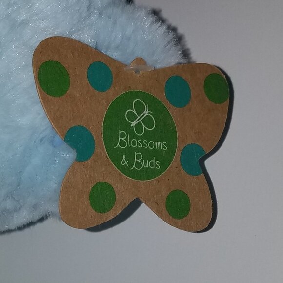 NEW My First Teddy Bear Plush 12" Lovey Toy Baby Boy Blossoms & Buds Evergreen - Picture 6 of 8